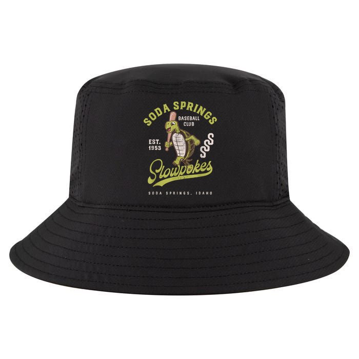 Soda Springs Slowpokes Retro Minor League Baseball Team Cool Comfort Performance Bucket Hat