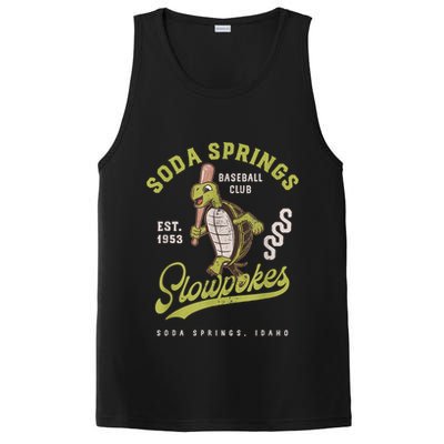 Soda Springs Slowpokes Retro Minor League Baseball Team PosiCharge Competitor Tank
