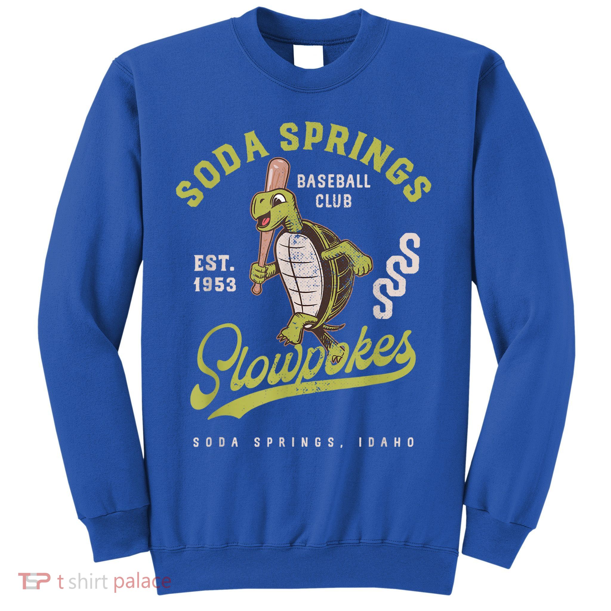 Soda Springs Slowpokes Retro Minor League Baseball Team Sweatshirt