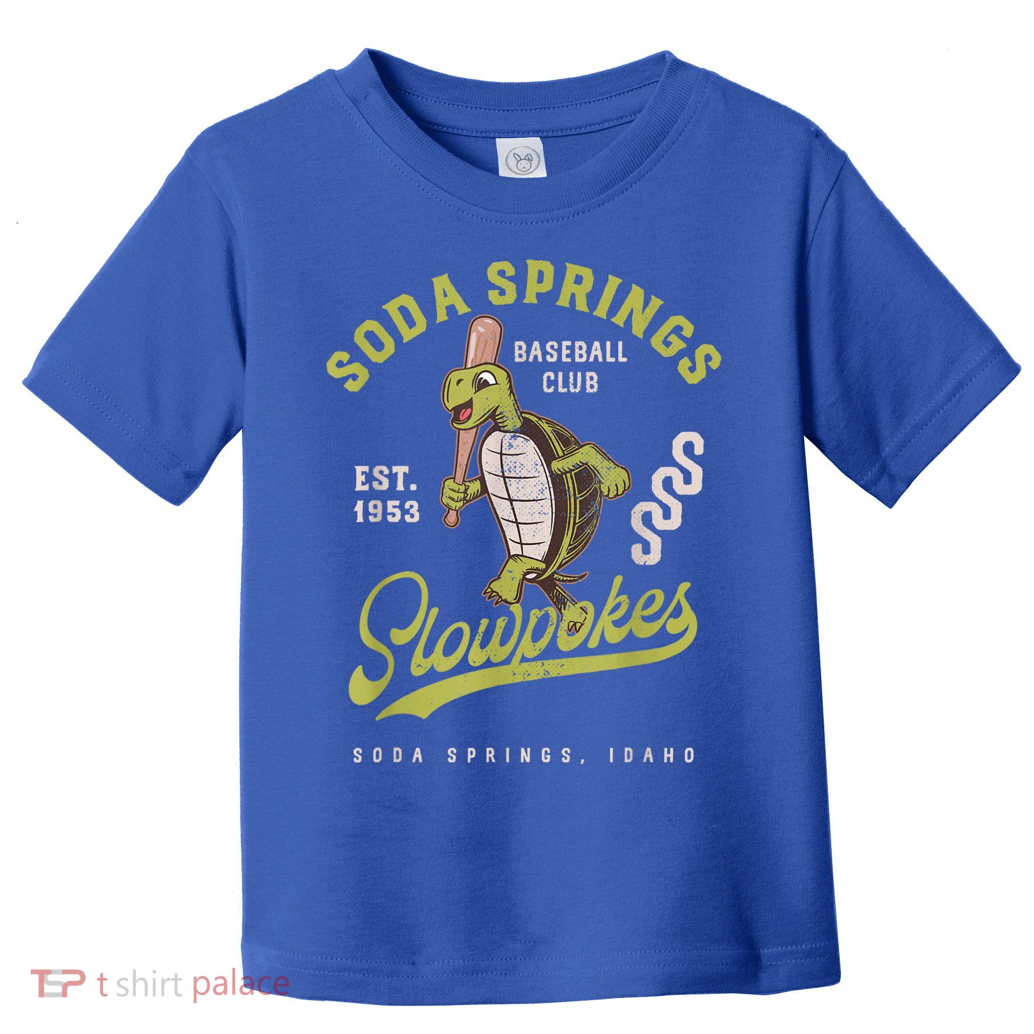 Soda Springs Slowpokes Retro Minor League Baseball Team Toddler T-Shirt