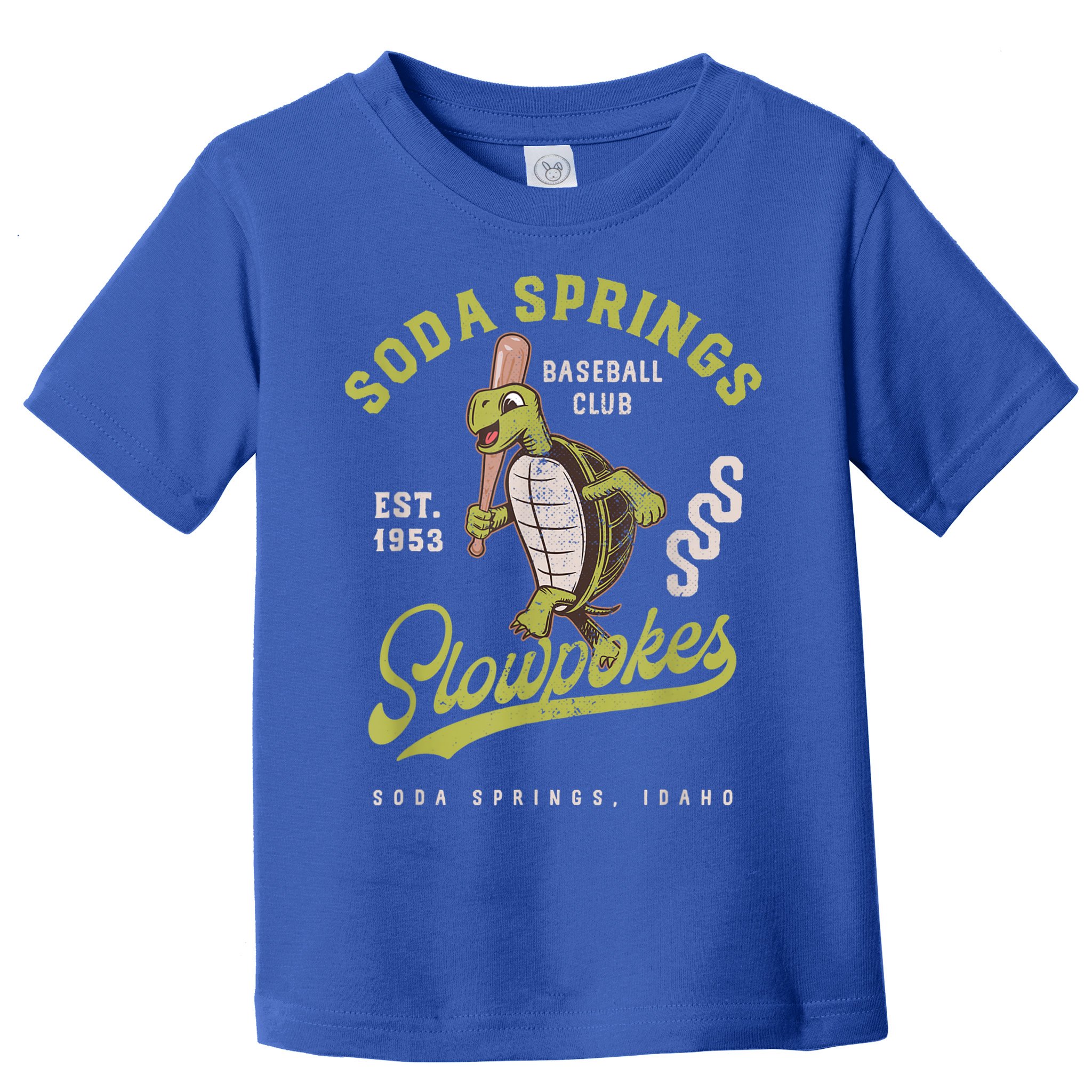 Soda Springs Slowpokes Retro Minor League Baseball Team Toddler T-Shirt