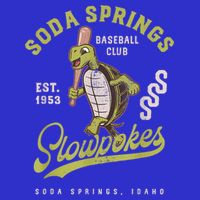 Soda Springs Slowpokes Retro Minor League Baseball Team Toddler T-Shirt