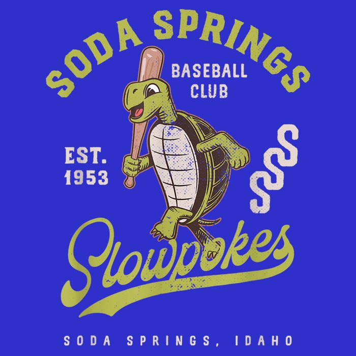 Soda Springs Slowpokes Retro Minor League Baseball Team Toddler T-Shirt