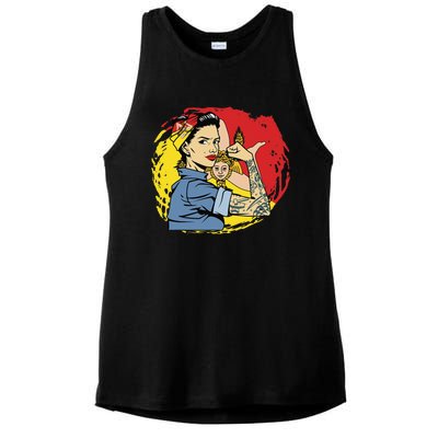 Sicilian Strong  Sicily Ladies PosiCharge Tri-Blend Wicking Tank