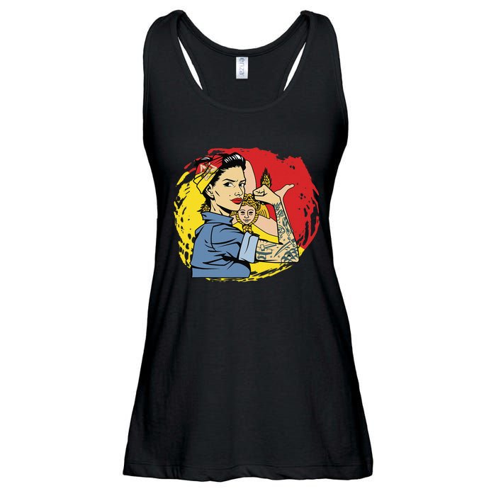 Sicilian Strong  Sicily Ladies Essential Flowy Tank