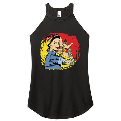 Sicilian Strong  Sicily Women's Perfect Tri Rocker Tank