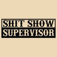 Shit Show Supervisor Zip Tote Bag