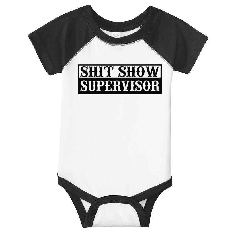 Shit Show Supervisor Infant Baby Jersey Bodysuit