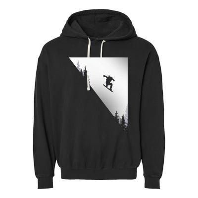 Snowboard Snowboarding Snowboarder Snowboard Garment-Dyed Fleece Hoodie