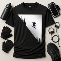Snowboard Snowboarding Snowboarder Snowboard Cooling Performance Crew T-Shirt