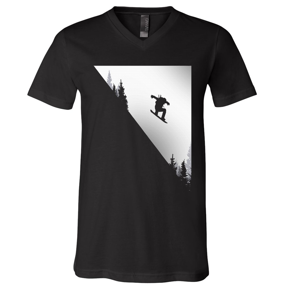 Snowboard Snowboarding Snowboarder Snowboard V-Neck T-Shirt