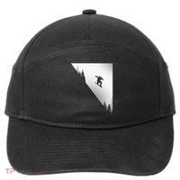 Snowboard Snowboarding Snowboarder Snowboard 7-Panel Snapback Hat