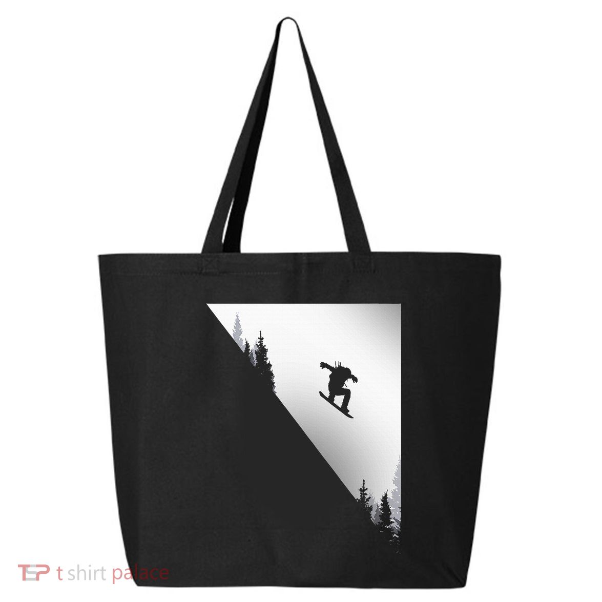 Snowboard Snowboarding Snowboarder Snowboard 25L Jumbo Tote