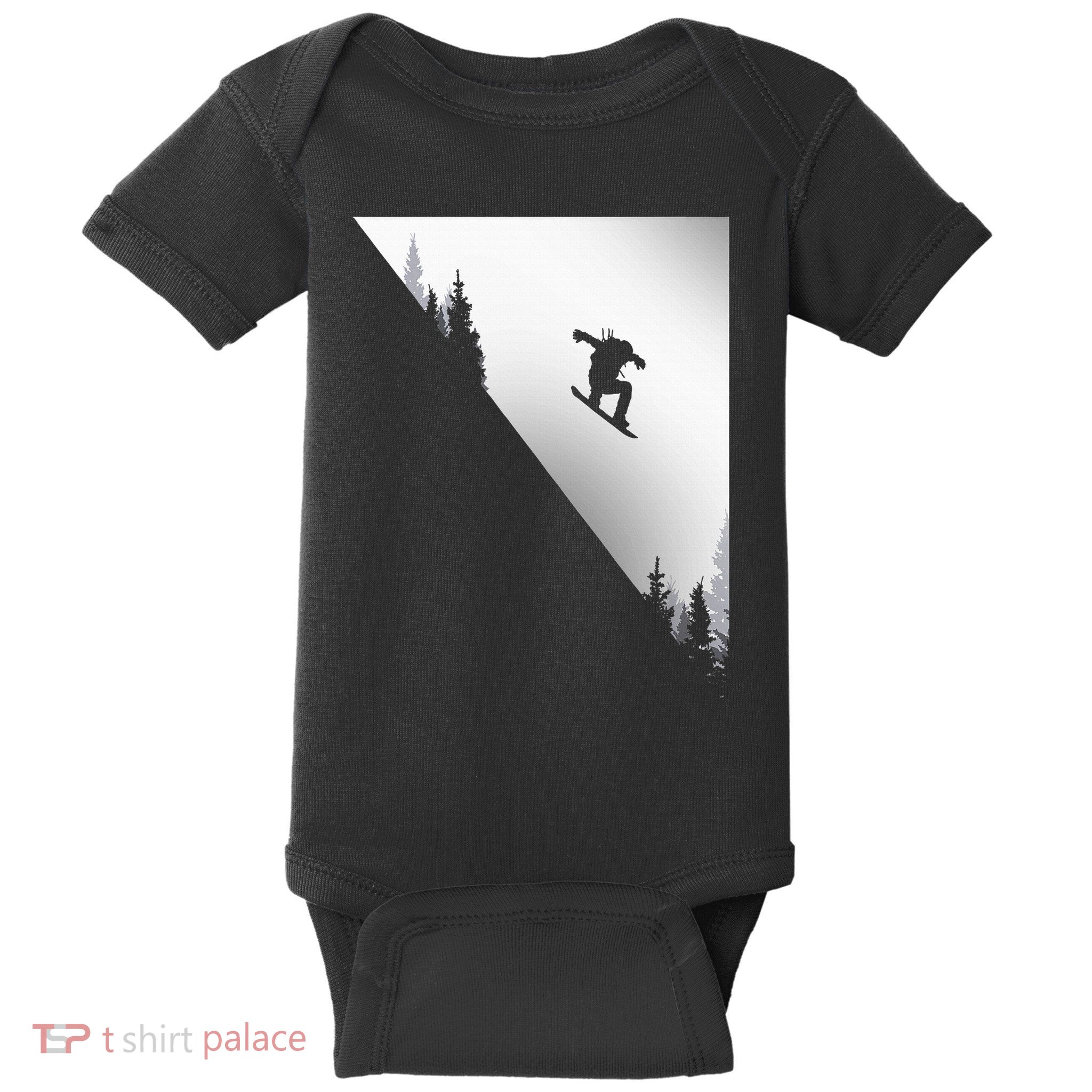 Snowboard Snowboarding Snowboarder Snowboard Baby Bodysuit