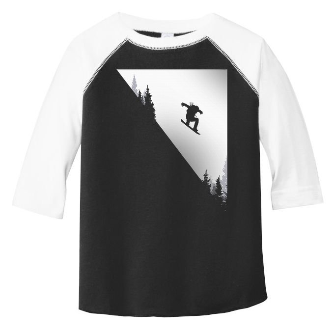 Snowboard Snowboarding Snowboarder Snowboard Toddler Fine Jersey T-Shirt