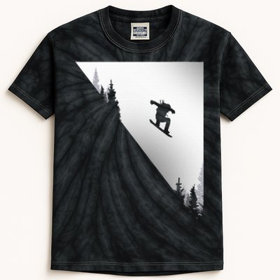 Snowboard Snowboarding Snowboarder Snowboard Kids Tie-Dye T-Shirt