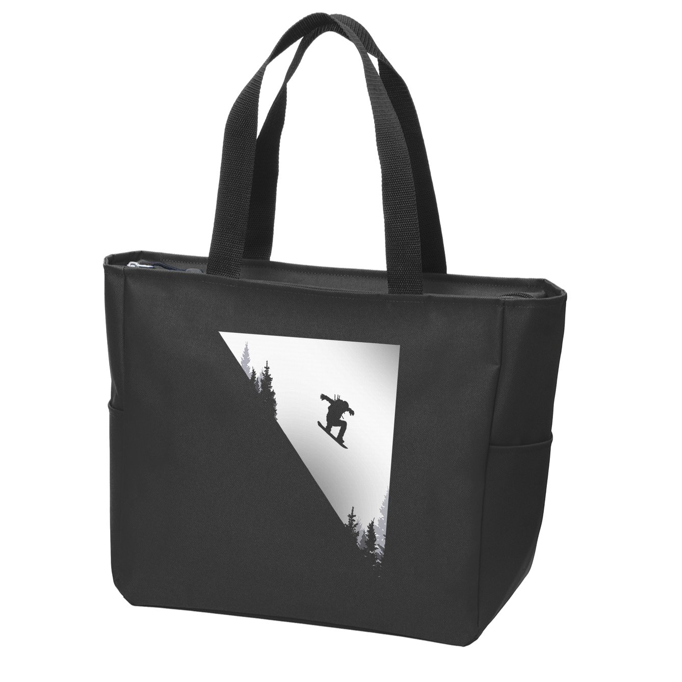 Snowboard Snowboarding Snowboarder Snowboard Zip Tote Bag