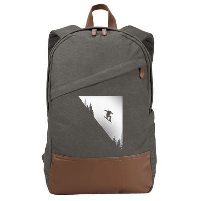 Snowboard Snowboarding Snowboarder Snowboard Cotton Canvas Backpack