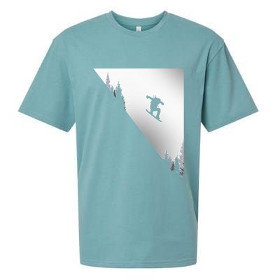 Snowboard Snowboarding Snowboarder Snowboard Sueded Cloud Jersey T-Shirt