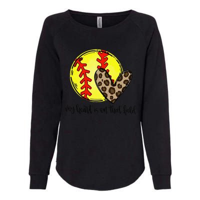 Softball Sister Softball Sister Mother's Day Womens California Wash Sweatshirt