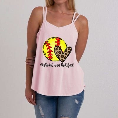 Softball Sister Softball Sister Mother's Day Women's Strappy Tank