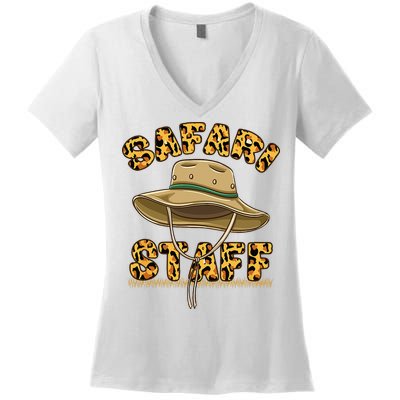 Safari Staff Safari Birthday Women's V-Neck T-Shirt