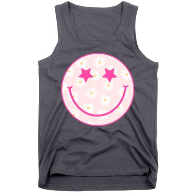 Sunflower Star Smiley Retro Tank Top