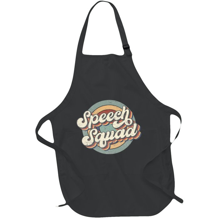 Speech Squad Speech Therapy Crew Hello Back To School Team Apron