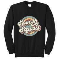 Speech Squad Speech Therapy Crew Hello Back To School Team Sweatshirt