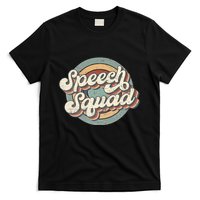 Speech Squad Speech Therapy Crew Hello Back To School Team T-Shirt