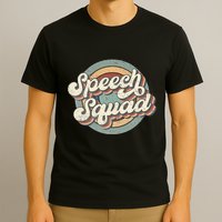 Speech Squad Speech Therapy Crew Hello Back To School Team T-Shirt