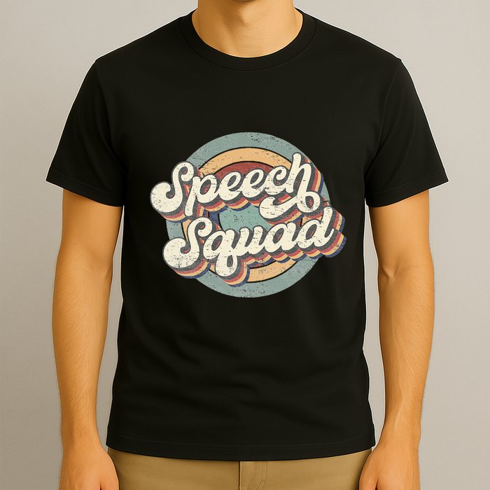 Speech Squad Speech Therapy Crew Hello Back To School Team T-Shirt