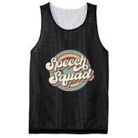 Speech Squad Speech Therapy Crew Hello Back To School Team Mesh Reversible Basketball Jersey Tank