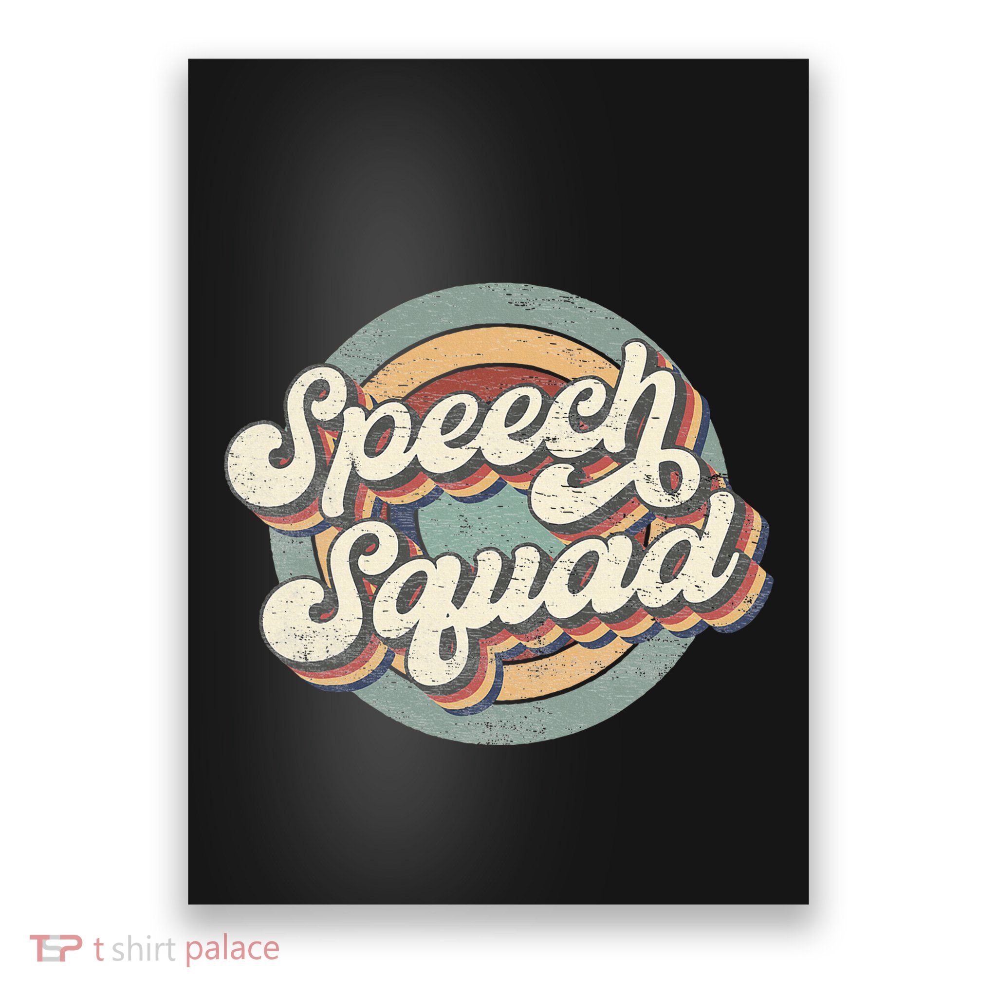 Speech Squad Speech Therapy Crew Hello Back To School Team Poster