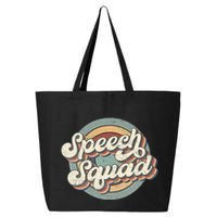 Speech Squad Speech Therapy Crew Hello Back To School Team 25L Jumbo Tote
