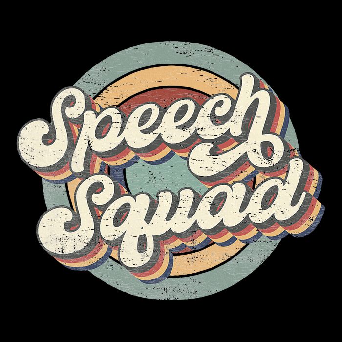 Speech Squad Speech Therapy Crew Hello Back To School Team Short Acrylic Beanie