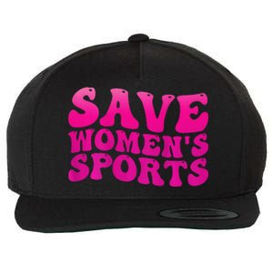 Save 's Sports Act Protect Wo Sports Support Groovy Wool Snapback Cap