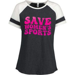 Save 's Sports Act Protect Wo Sports Support Groovy Enza Ladies Jersey Colorblock Tee