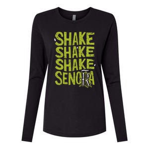 Shake Shake Shake SeñOra Womens Cotton Relaxed Long Sleeve T-Shirt