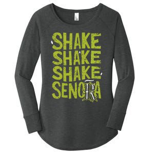 Shake Shake Shake SeñOra Women's Perfect Tri Tunic Long Sleeve Shirt