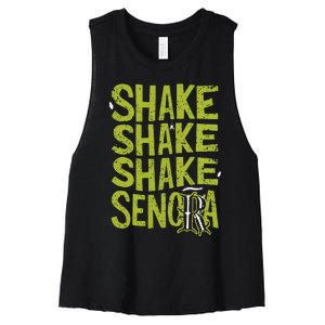 Shake Shake Shake SeñOra Women's Racerback Cropped Tank