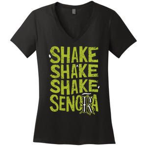 Shake Shake Shake SeñOra Women's V-Neck T-Shirt