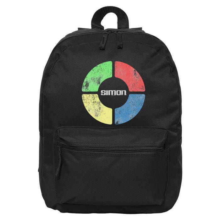 Simon Simple Simon Distressed 16 in Basic Backpack