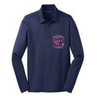 Saxophonist Saxist Sax Never Underestimate A Girl Saxophone Silk Touch Performance Long Sleeve Polo