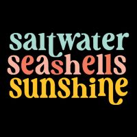 Saltwater Seashells Sunshine Summer Doggie Tank