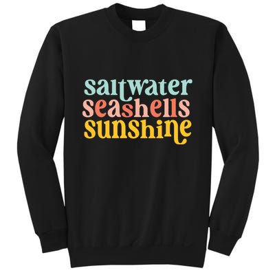 Saltwater Seashells Sunshine Summer Sweatshirt