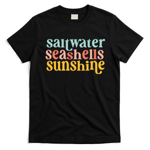 Saltwater Seashells Sunshine Summer T-Shirt