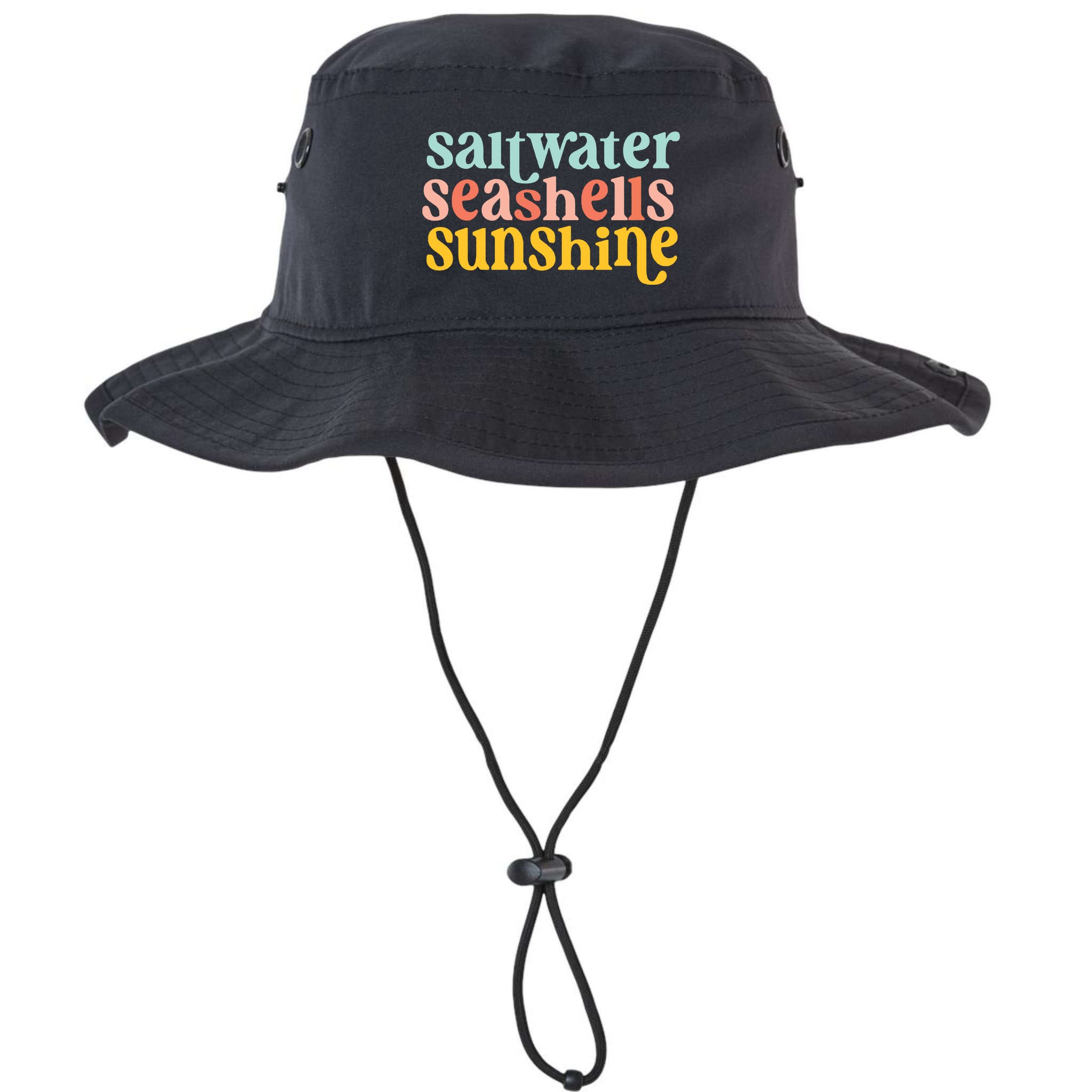 Saltwater Seashells Sunshine Summer Bucket Hat