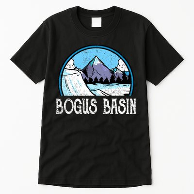 Skier Skiing Slopes Idaho Winter Mountains Bogus Basin Premium Tall T-Shirt