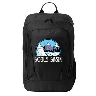 Skier Skiing Slopes Idaho Winter Mountains Bogus Basin Premium City Backpack